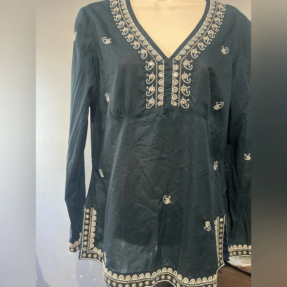 Express Navy Blue Blouse